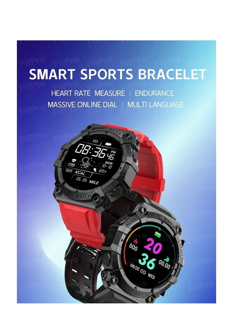 AROAQ Smart Watch, Green Large Display Bluetooth Calling Rugged Smartwatch,  Ip68 Touchscreen Fitness Smart Watch For Ios And Android - Image 2