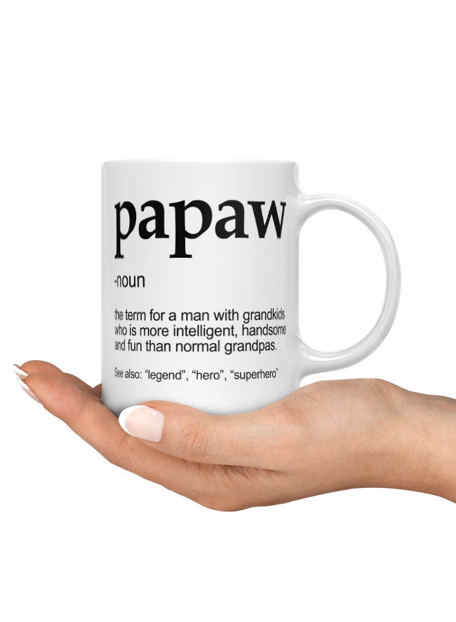 LIT Coffee Mug Funny grandpa DefinitionWhite Mug Funny Grandfather Definition Funny Grandfather gift - Image 3