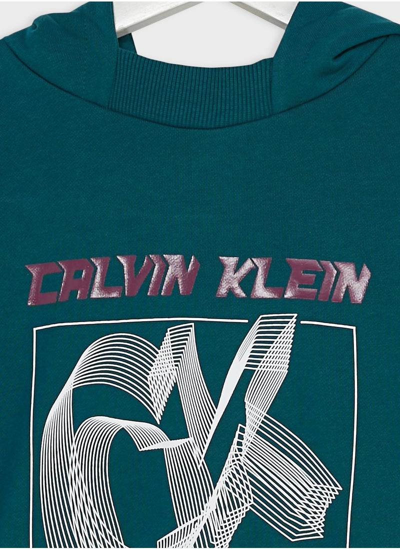 Calvin Klein Jeans - Kids Graphic Hoodie - Image 1