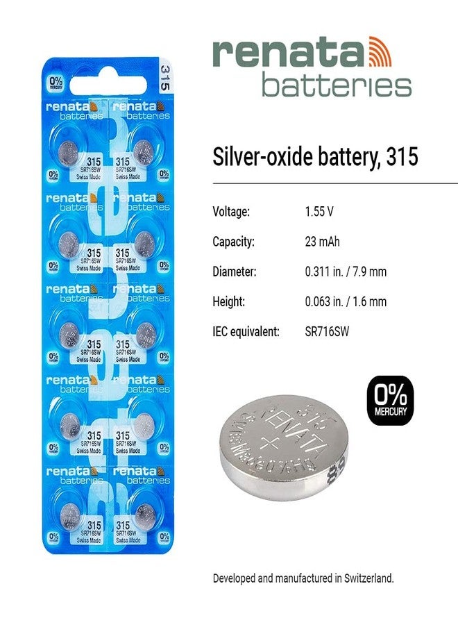 Renata Watch Batteries (315,2 Pieces) - Image 2