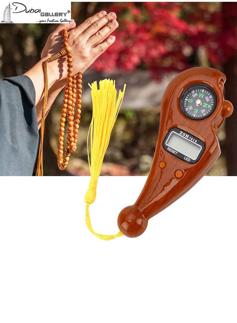 DubaiGallery Tasbih Digital with Compass tally counter - Image 1