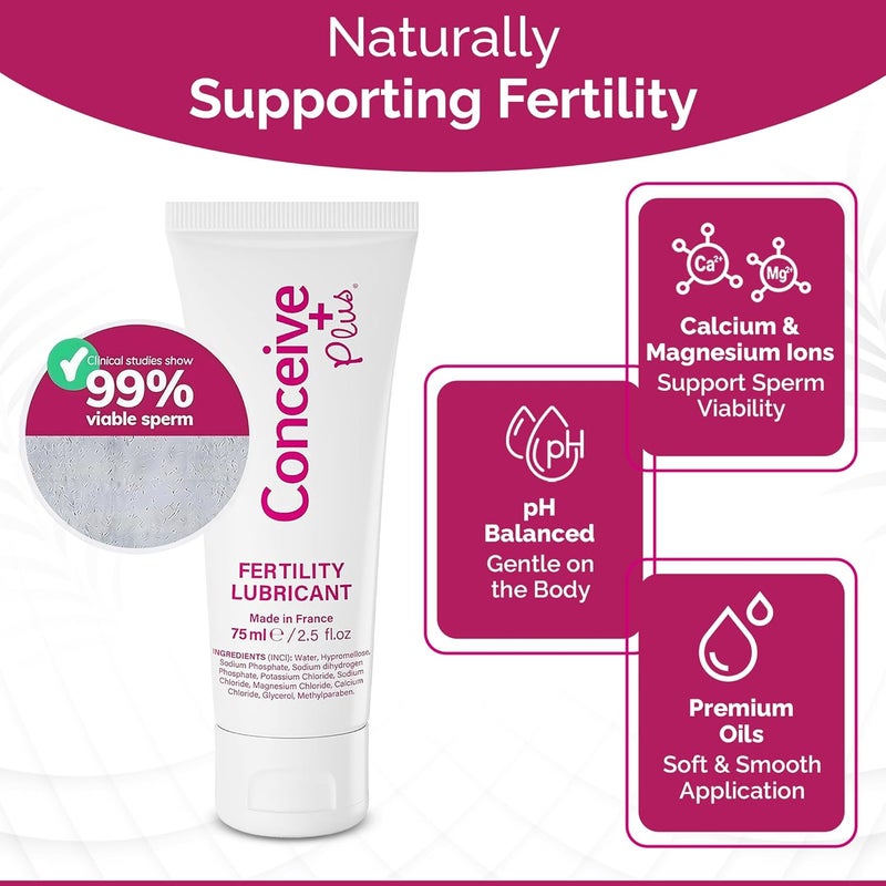 Conceive Plus Fertility-Friendly Personal Lubricant (2.5oz) - Image 4