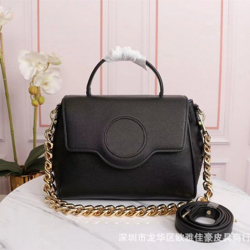 High-End High Quality New Fashion Genuine Leather Women'S Bag High-Grade First Layer Cowhide Messenger Bag Style Handbag Bag - Image 3