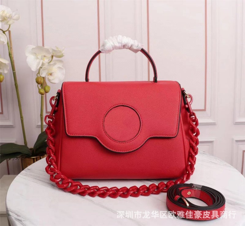High-End High Quality New Fashion Genuine Leather Women'S Bag High-Grade First Layer Cowhide Messenger Bag Style Handbag Bag - Image 1