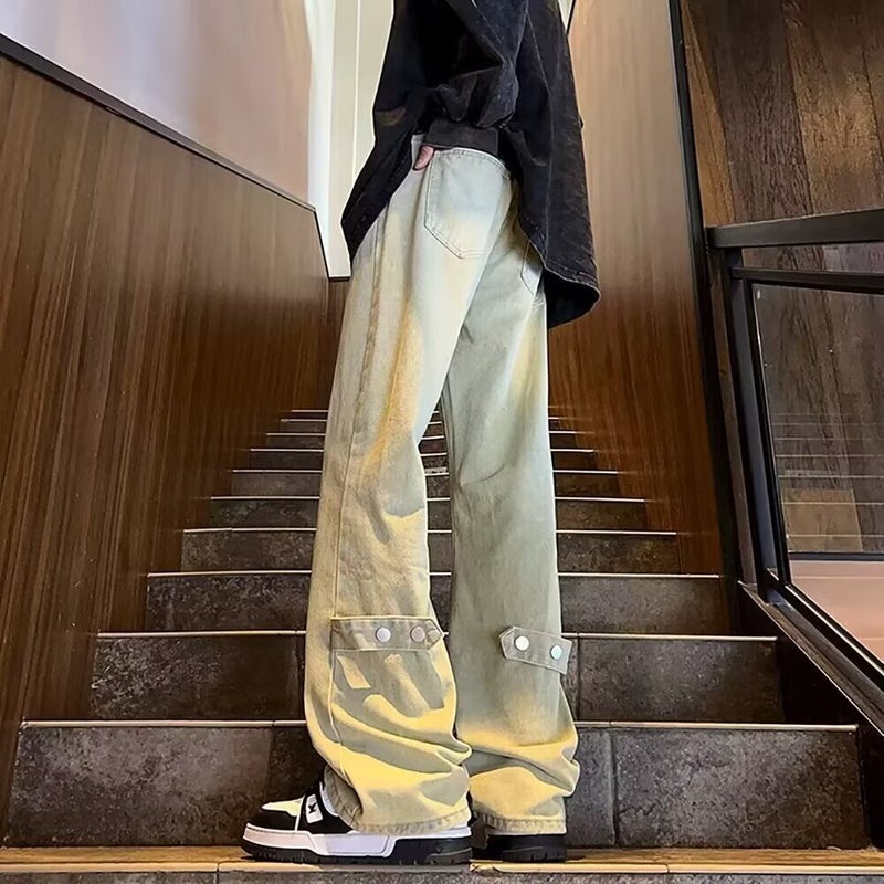 Unisex Casual Daily Denim Jeans - Image 3