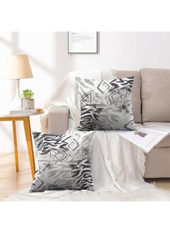 Intex Curtains House Printed Linen Decorative Pillow Covers Set Of 2  - Image 4