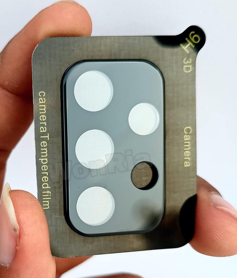 WonRia Back Camera Glass Protector for Samsung A23 Camera Lens Protector Guard True 3D Premium Ultra Thin High Definition Anti Scratch Tempered Glass (Black) - Image 2