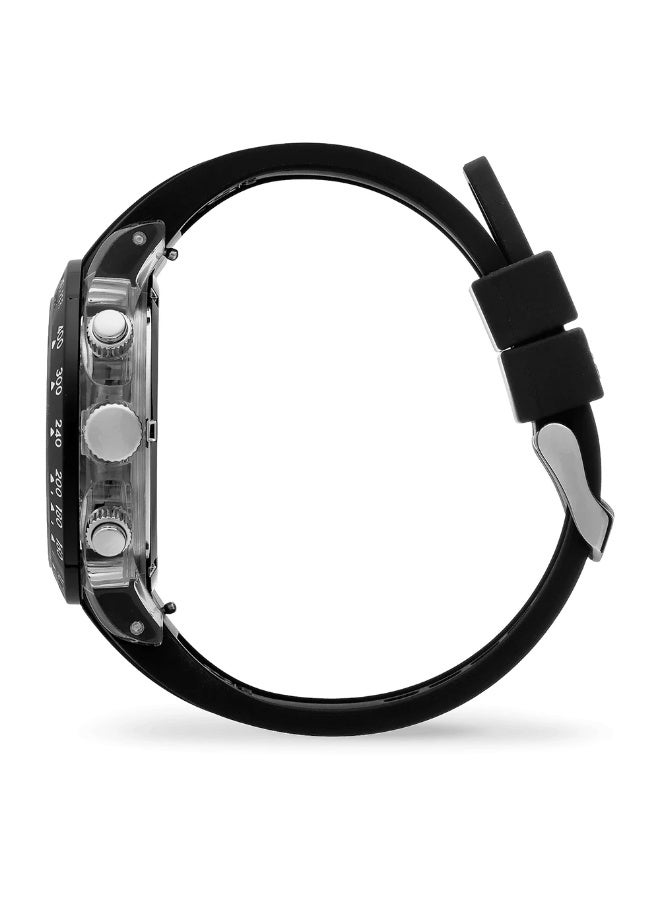 Ice Watch Ice-Watch Sporty Quartz Chronograph Watch with Silicone Strap, 41mm 025633 - Image 2