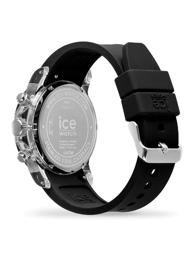 Ice Watch Ice-Watch Sporty Quartz Chronograph Watch with Silicone Strap, 41mm 025633 - Image 4
