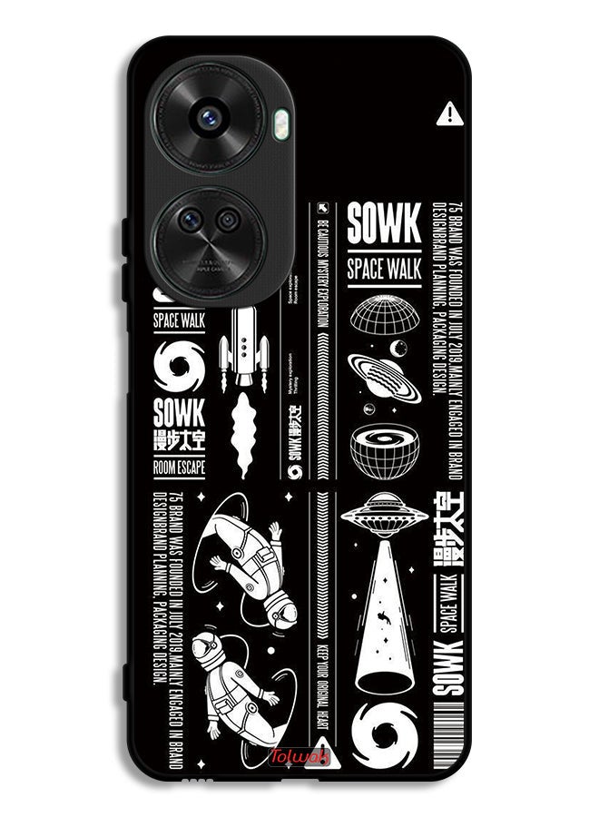 Tolwak Huawei nova 11 SE Protective Case Cover Sowk Space Walk Sticker - Image 1