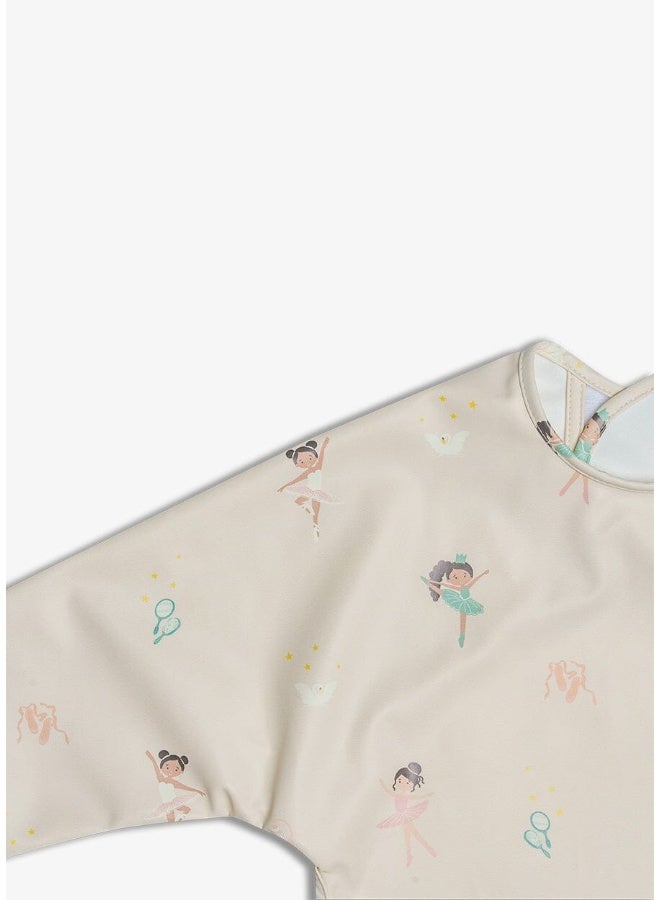 Citron Long Sleeve Bib - Ballerina - Image 4