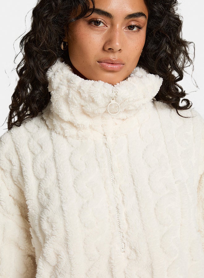 hunkemoller Poncho Cable Fleece - Image 2