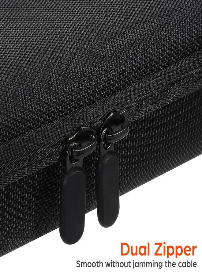 HEMOTON EVA Shell Yoyo Ball Storage Bag, Professional Yoyo Case with Dual Zipper, Yo-Yo Carry Bag with Handle for Outdoor Equipment Protective Bag, 6 Storage Holes (Black) - Image 5