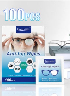 Necomi 100-Piece Eyeglass Lens Cleaning Wipes, Pre-moistened Individually Wrapped Sracth-Free, Streak-Free Eye Glasses Cleaner Wipes for Sunglass, Camera Lens, Goggles  - Image 1