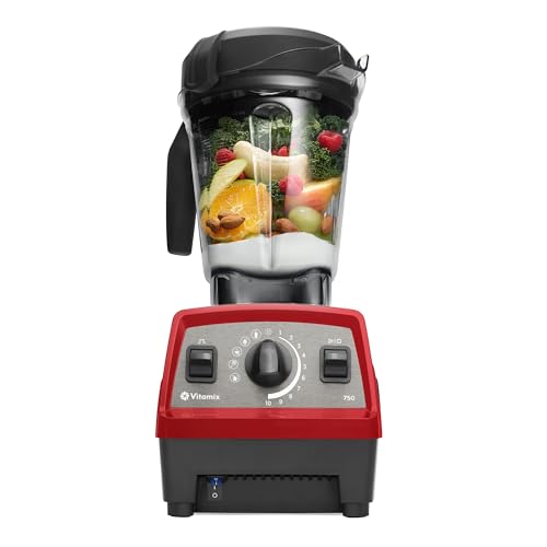 Vitamix Propel Series 750 Blender with Four Blending Programs, Self-Cleaning Program, Professional-Grade Blender for Smoothies, Soups and More, Stainless-Steel Blades, 64 Oz Container, Red - Image 1