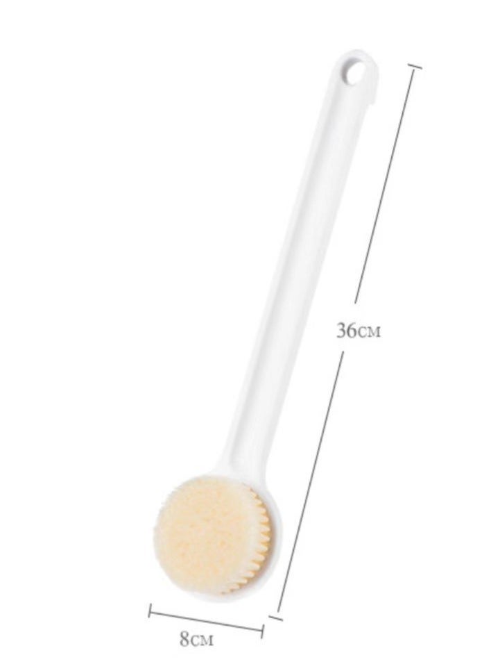 Generic Skyline Brush Dry Brushing Shower Bath Brush Long Handle Gentle Back Skin Scrubber  - Image 3