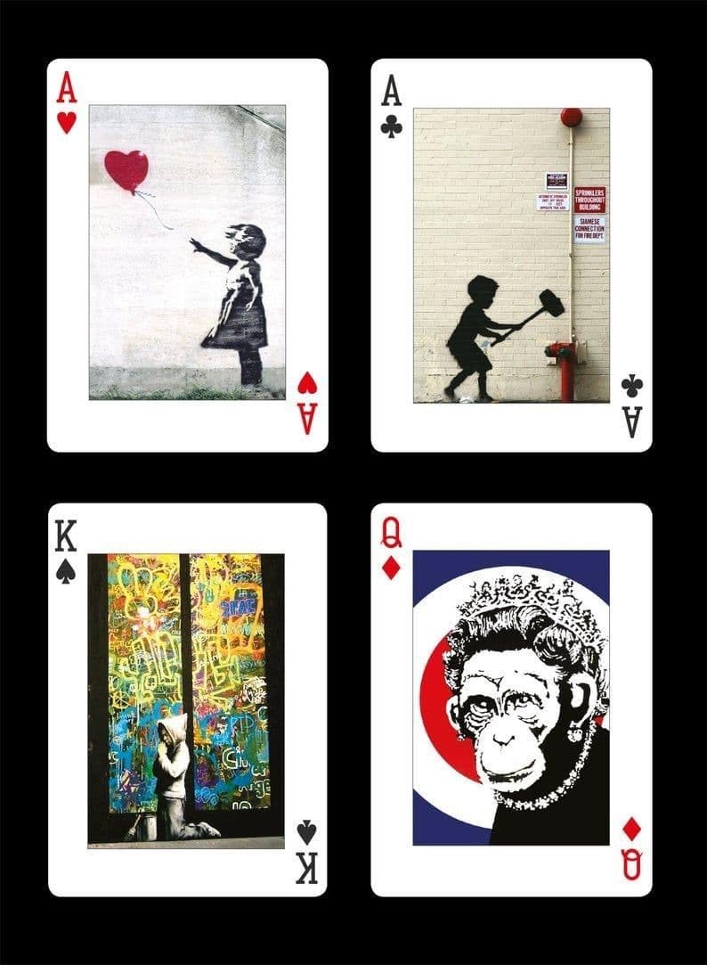 Gibsons Piatnik Banksy Playing Cards - Image 2