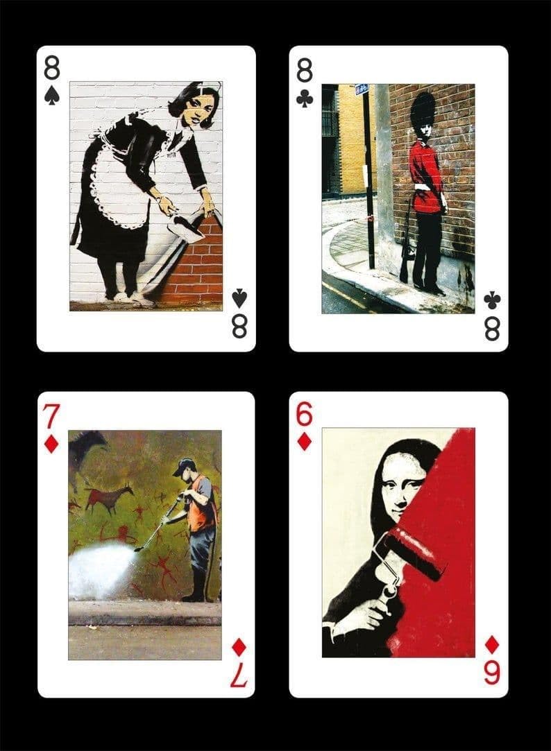 Gibsons Piatnik Banksy Playing Cards - Image 4