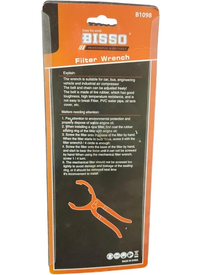 BISSO Oil Filter Wrench Pincer Like Movement  - Image 2