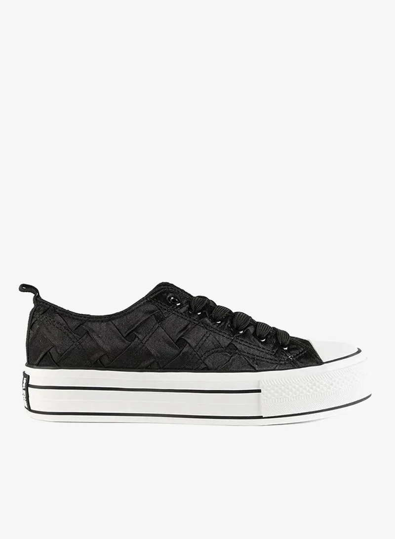 Lola Casademunt Braided fabric sneakers