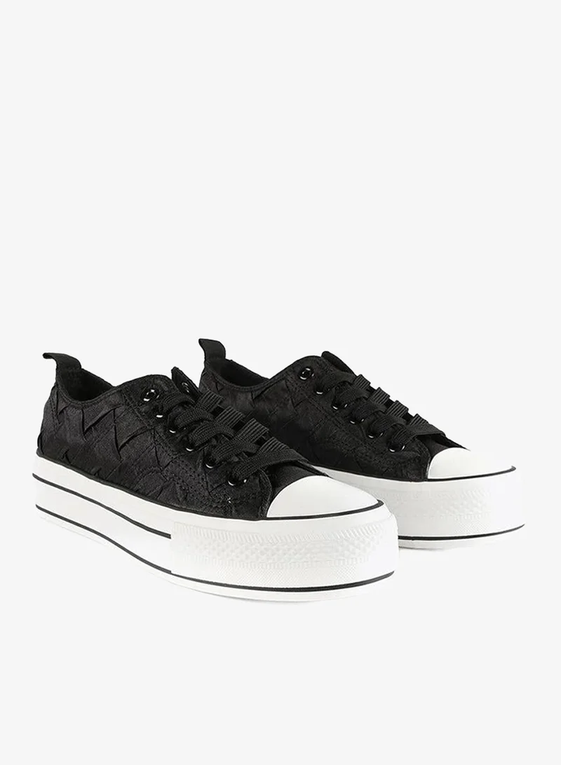 Lola Casademunt Braided fabric sneakers