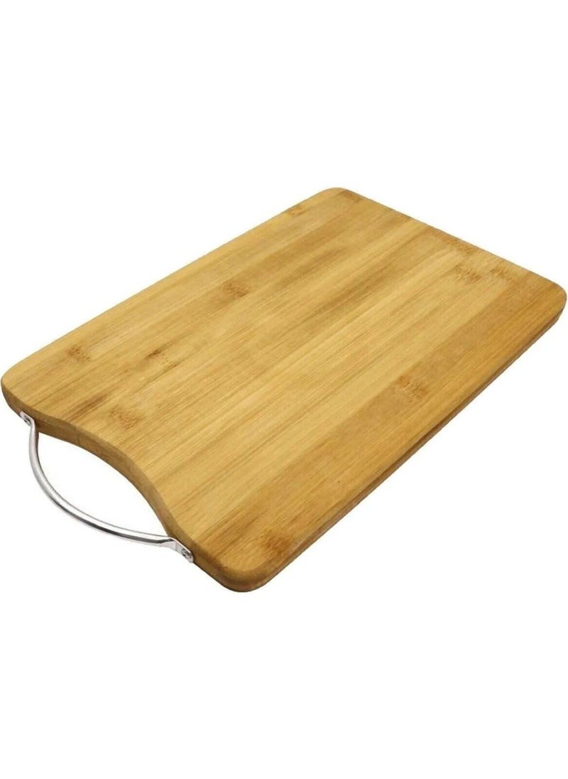 Tamu Handle Bamboo Cutting Board, Wooden Chopping Board  - Image 2