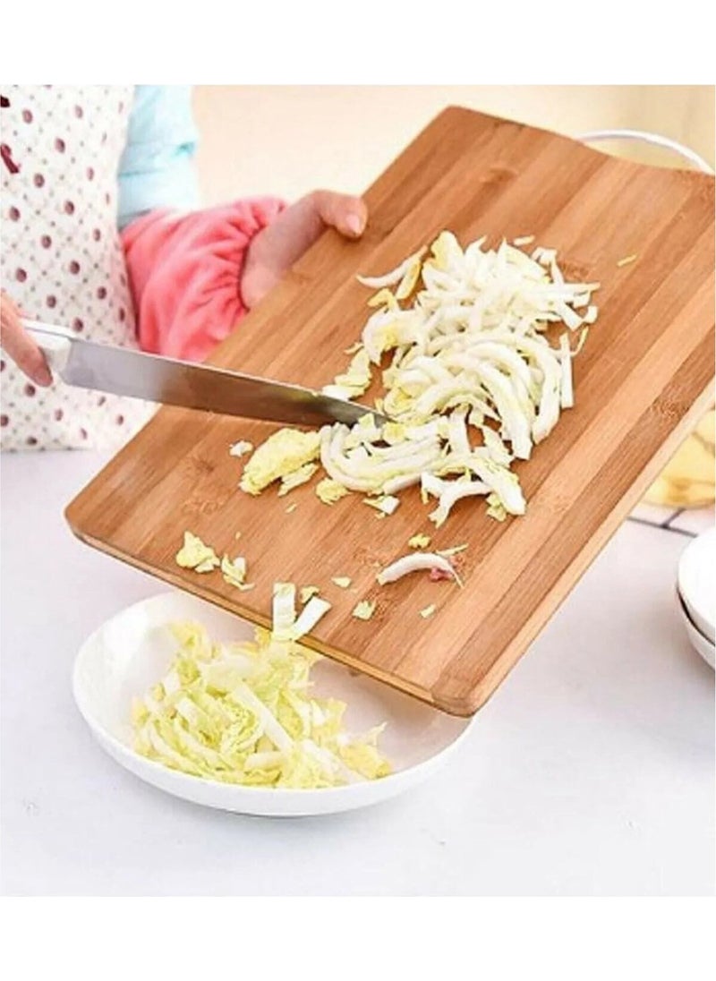 Tamu Handle Bamboo Cutting Board, Wooden Chopping Board  - Image 3