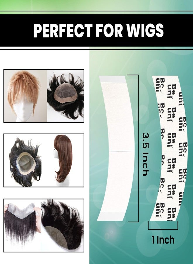 Beuni Semi Dull Hair Patch Tape For Men - Super Ultra Hold Up To 2-4 Weeks | No ShineTape For Hair Patch | Waterproof Wig Tape For Men | Skin Safe, Non-Allergic, Medical Grade Material | 36 Pcs - Image 3