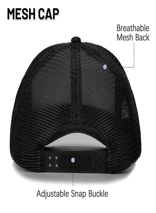 Ultrafun 10 Pack Trucker Hat Mesh Sublimation Blank Hats Adjustable Baseball Caps Hats for Men Women (Multicolor) - Image 4