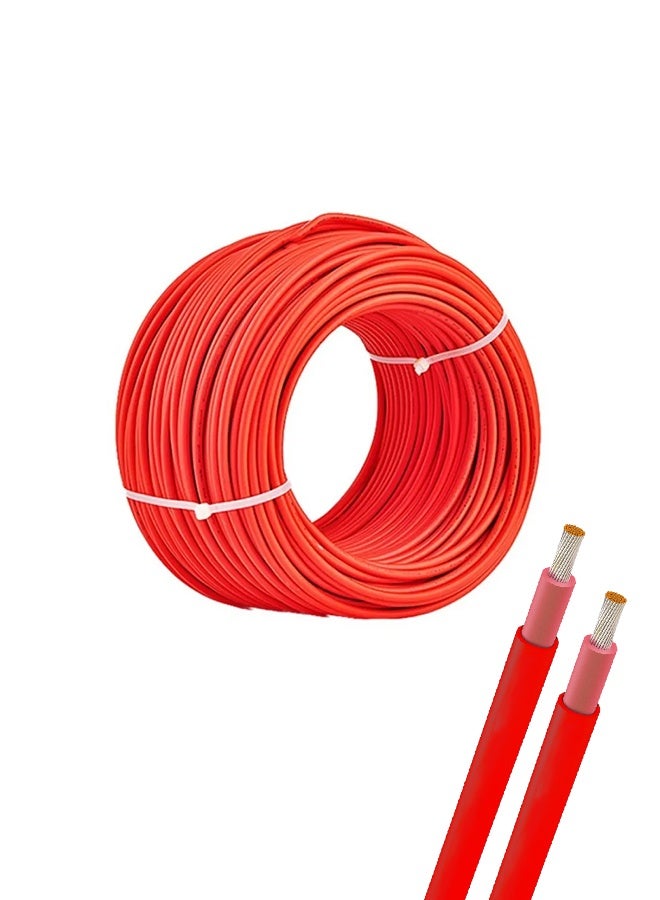Maxima Solar Cable 25mm x 1 Core – 100 Meter Red | Heavy-Duty Copper DC Cable for Solar Panels, UV & Weather Resistant, Reliable Power Transmission - Image 1