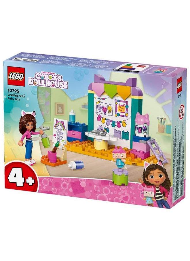 LEGO Gabby's Dollhouse Craft with Baby Box Building Toy - 252 PCS  - Image 1