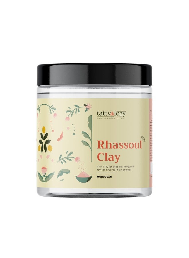 Tattvalogy Moroccan Rhassoul Clay (Dark), 150 g - Image 1
