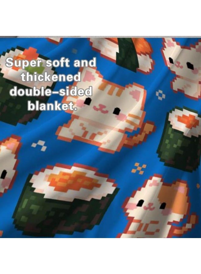 general Children's or student cartoon flannel thin blanket (warm and comfortable, suitable for sleep, games) 100cm*150cm - 365 - Image 5