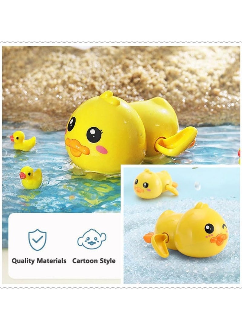 Soofam Bath Toy,Cute Animal Clockwork Bathtub Swimming Pool Toy,Baby Bath Toys for Toddlers 1-3, Boys & Girls Water Bath Toy Set,5 Pack - Image 4