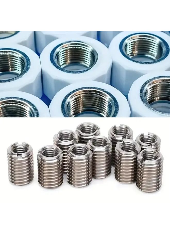 M8 M12 Threaded Insert 10mm Length 5 Pieces Self Tapping Metal Fastener - Image 4