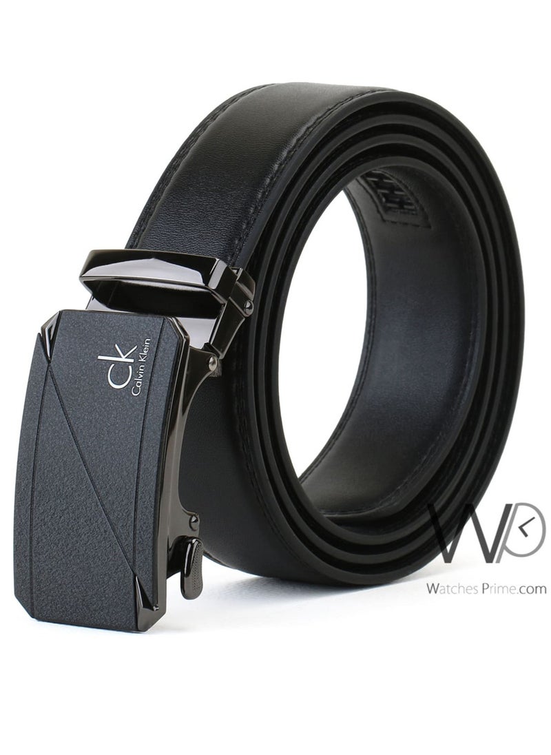 Calvin Klein Jeans - Calvin Klein Black Genuine Leather Wallet and Belt Gift Set Ck - Image 1