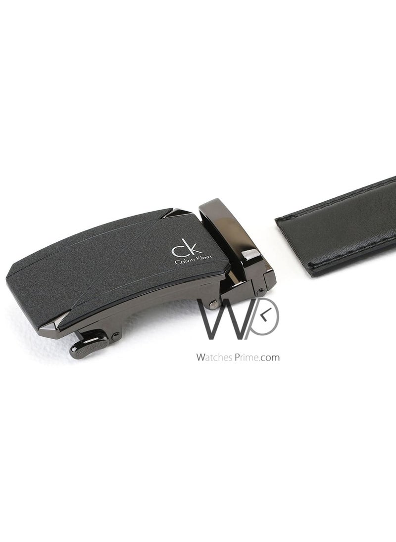 Calvin Klein Jeans - Calvin Klein Black Genuine Leather Wallet and Belt Gift Set Ck - Image 1