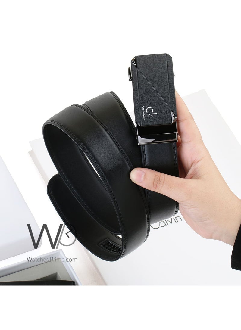 Calvin Klein Jeans - Calvin Klein Black Genuine Leather Wallet and Belt Gift Set Ck - Image 1
