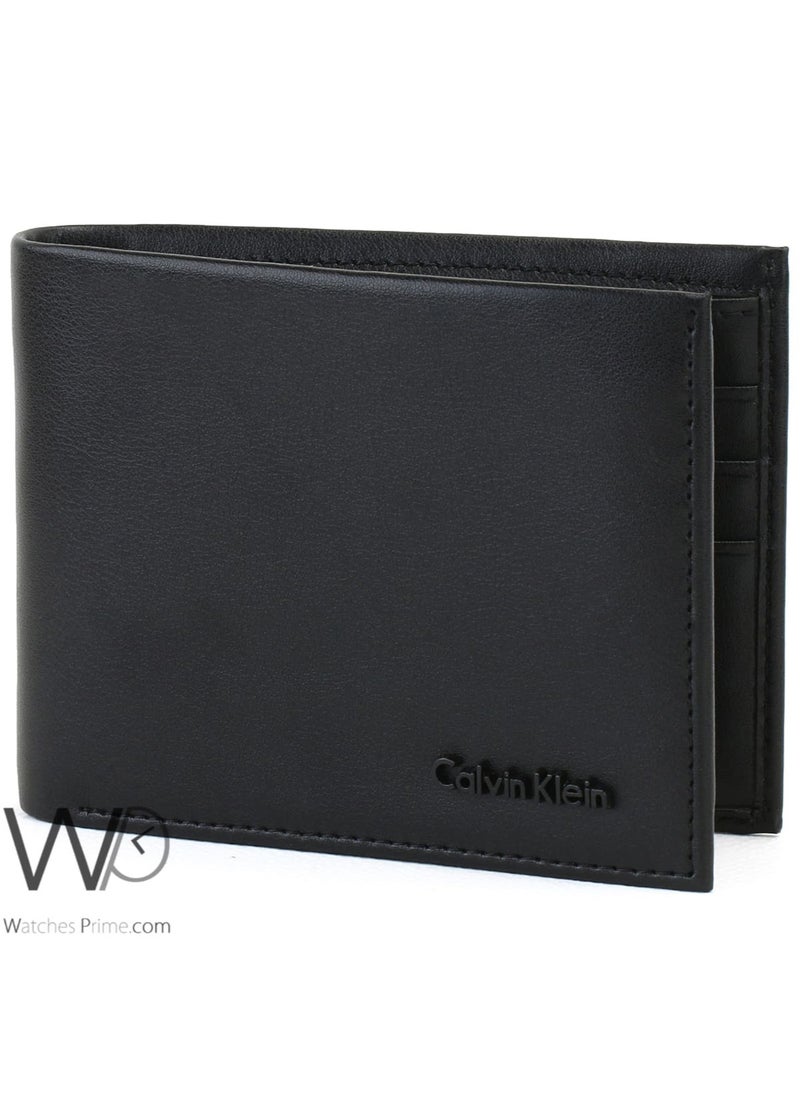 Calvin Klein Jeans - Calvin Klein Black Genuine Leather Wallet and Belt Gift Set Ck - Image 1