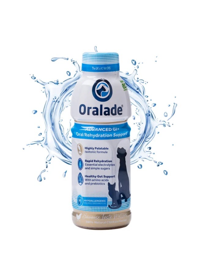 ORALADE ADVANCED GI+ PET REHYDRATION SUPPORT 500 ml - Image 1