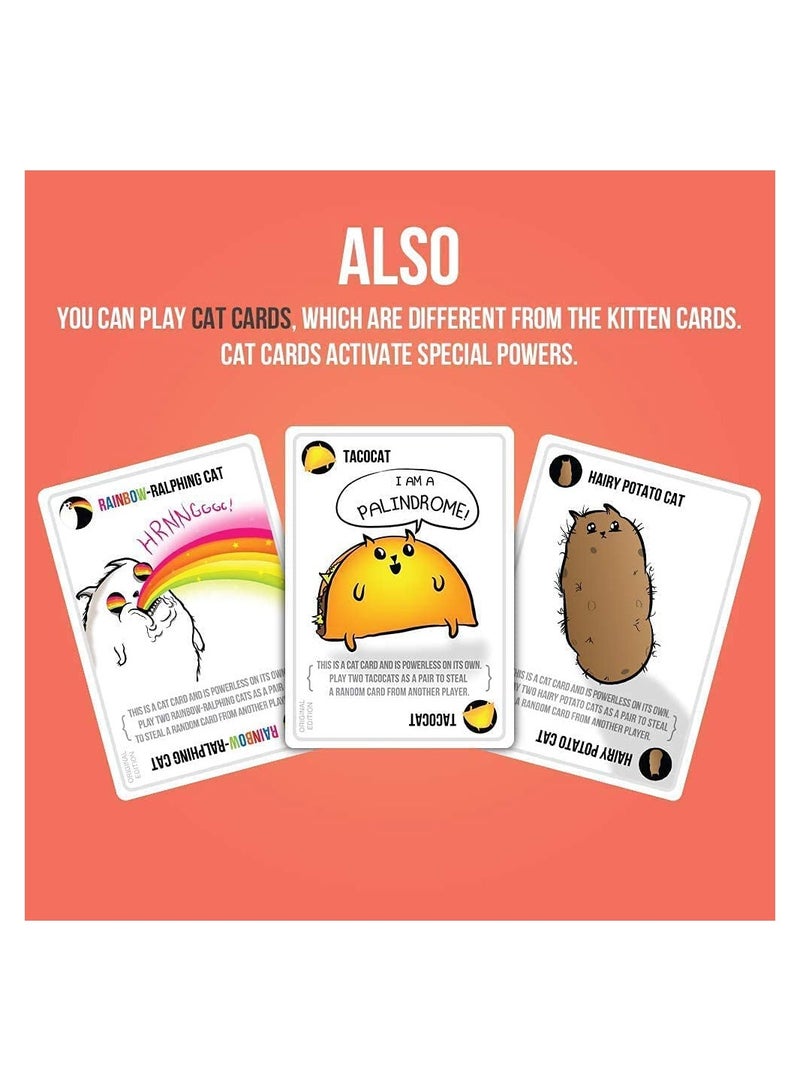 Exploding Kittens Barking Kittens Expansion Set - A Russian Roulette Card Game for Adults, Teens & Kids, Easy Family-Friendly Party Games - 20 Card Add-on - Image 3