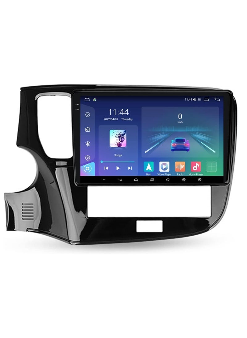 SHEZA STAR Android Screen For Mitsubishi Outlander 2017 To 2022 Auto AC 4GB RAM 64GB ROM Support Apple Carplay Android Auto FHD Touch Screen 10 Inch built In BT USB Radio WiFi Play Store Backup Camera included  - Image 1