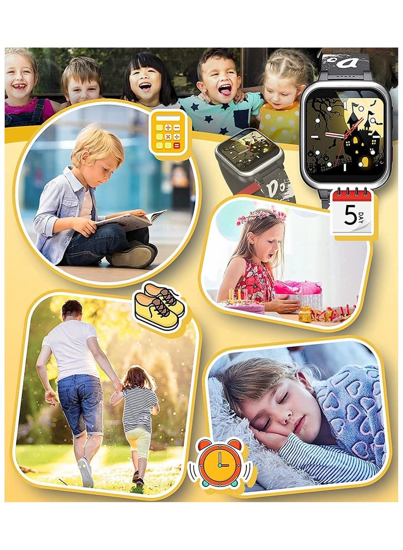 General Kids Smart Watch, Multi-functional Rechargeable Touch Screen Toddler Watch with HD Photo, Game and Music Player Educational Toys  - Image 3