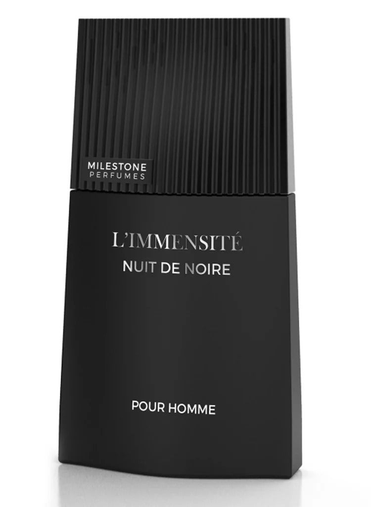 Milestone L'Immensite Nuit De Noir Eau De Parfum For Men - 100 ML - Image 2