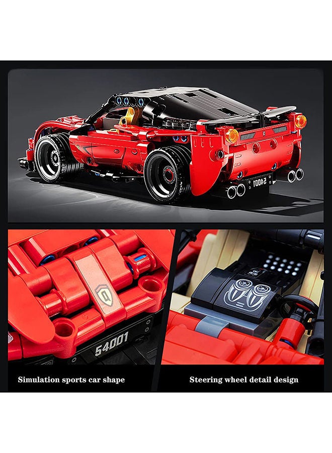Qman Qman Remote Control Supercar Building Blocks - 425 PCS - Image 4