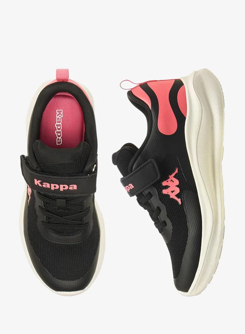 Kappa BLACK Girls Hook & Loop School Sports Shoes for Women | Best Price UAE