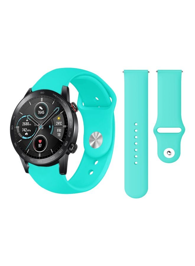 بيرفيي سوار بديل لساعة هونر ماجيك 2 مقاس 46 مم أخضر عشبي - Image 2