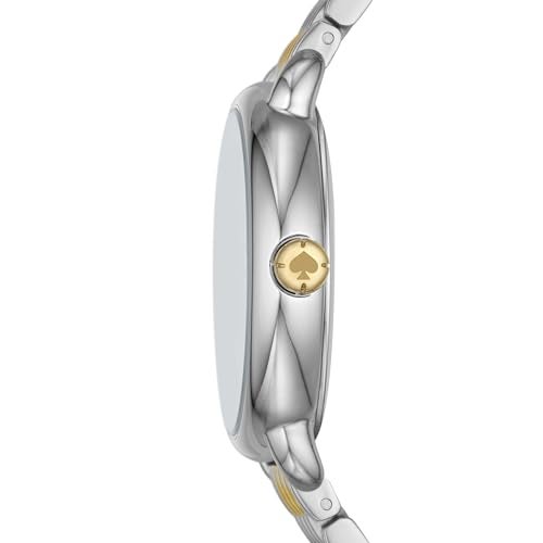 Kate Spade New York Women's Lily Avenue Silver and Gold Two-Tone Stainless Steel Bracelet Watch (Model: KSW1822) - Image 2