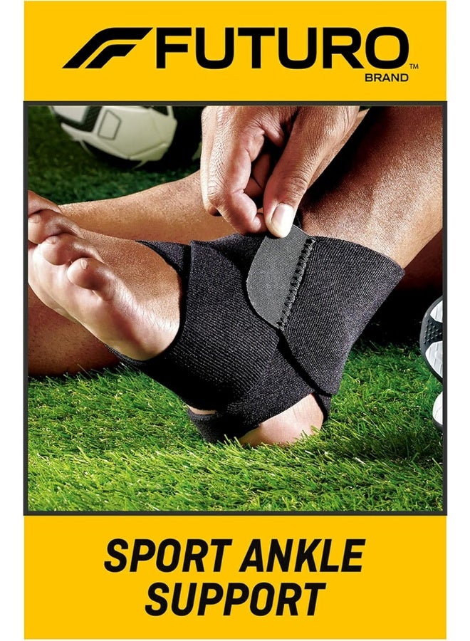 فوتورو Sport Adjustable Ankle Support Black 09037 - Image 2