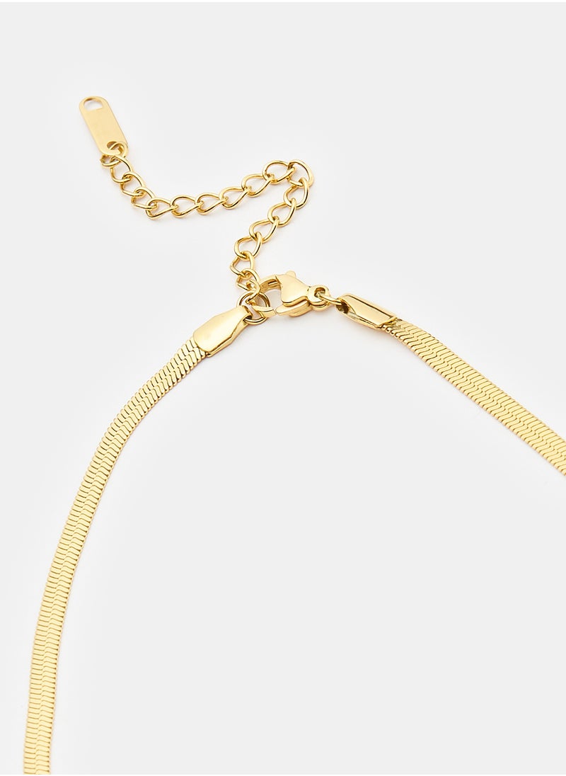 Generic - Arrow Chain Gold Necklace - Image 1